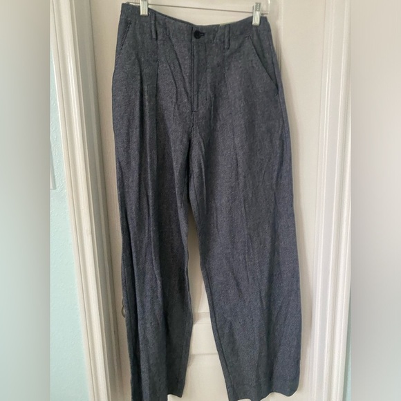 Women’s High Rise Wide leg pants Ryeglass Size-4 - Picture 1 of 6
